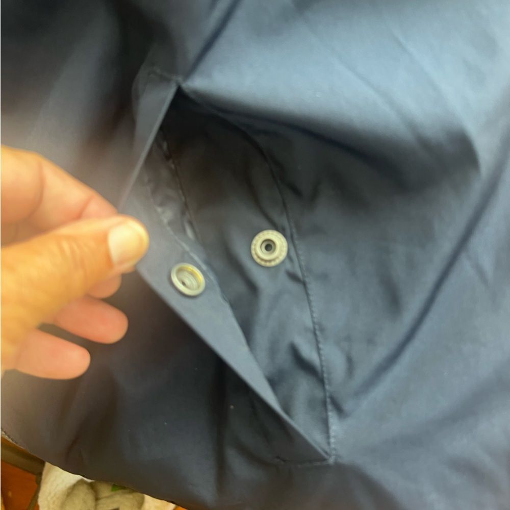 POLO Ralph Lauren Blue Kids P-Layer 1 Hooded Jacket Size XL 18-20 Outdoor Zip - Picture 13 of 15